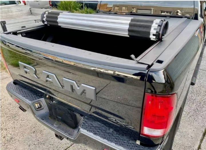 Крышка жесткая рулонная для автомобиля RAM 1500 (DT) с 2018 г.в. комплектация без RAMBOX