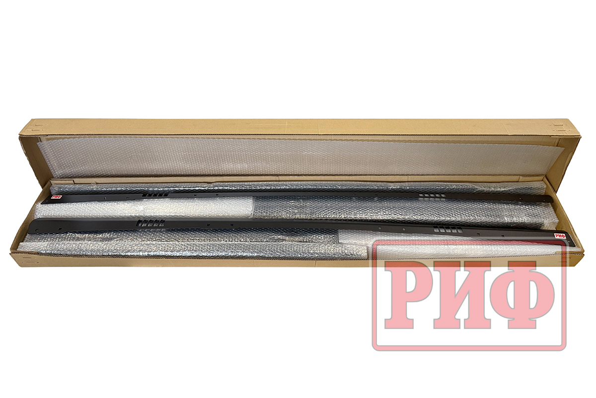 Багажник экспедиционный (платформа) алюминиевый РИФ 1200x2080 мм для Toyota Land Cruiser 200 (с крепежом)