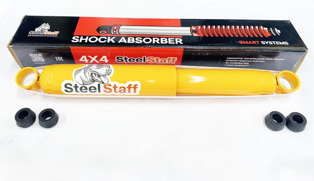 Амортизатор SteelStaff задний усиленный Toyota Hilux 2015- (лифт 45 мм) NitroGas