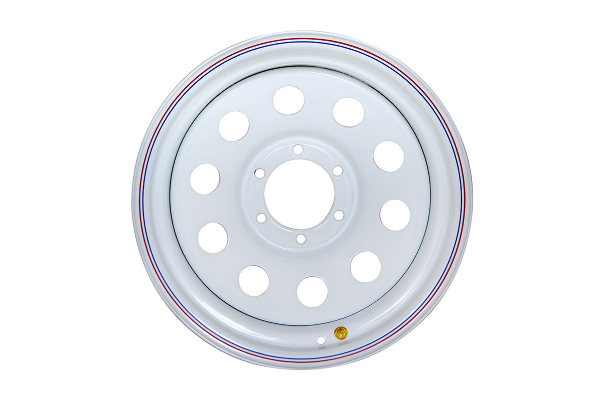 Диск колесный стальной штампованный ORW 24W, 6x139.7, 17x8, ET-25, ЦО 110, белый