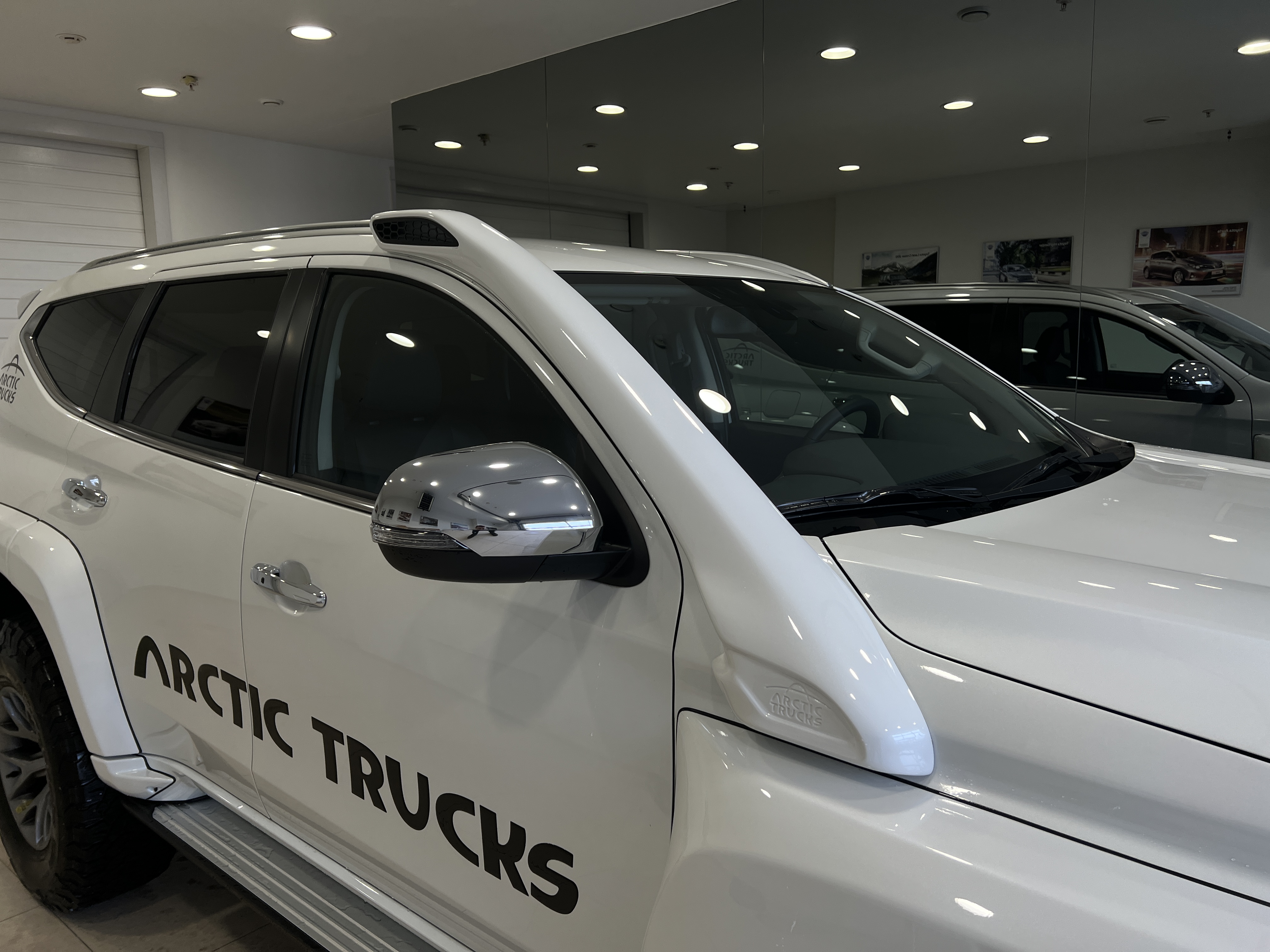 Шноркель MMC Pajero Sport (2019-) 4N15 дизель (рестайлинг)