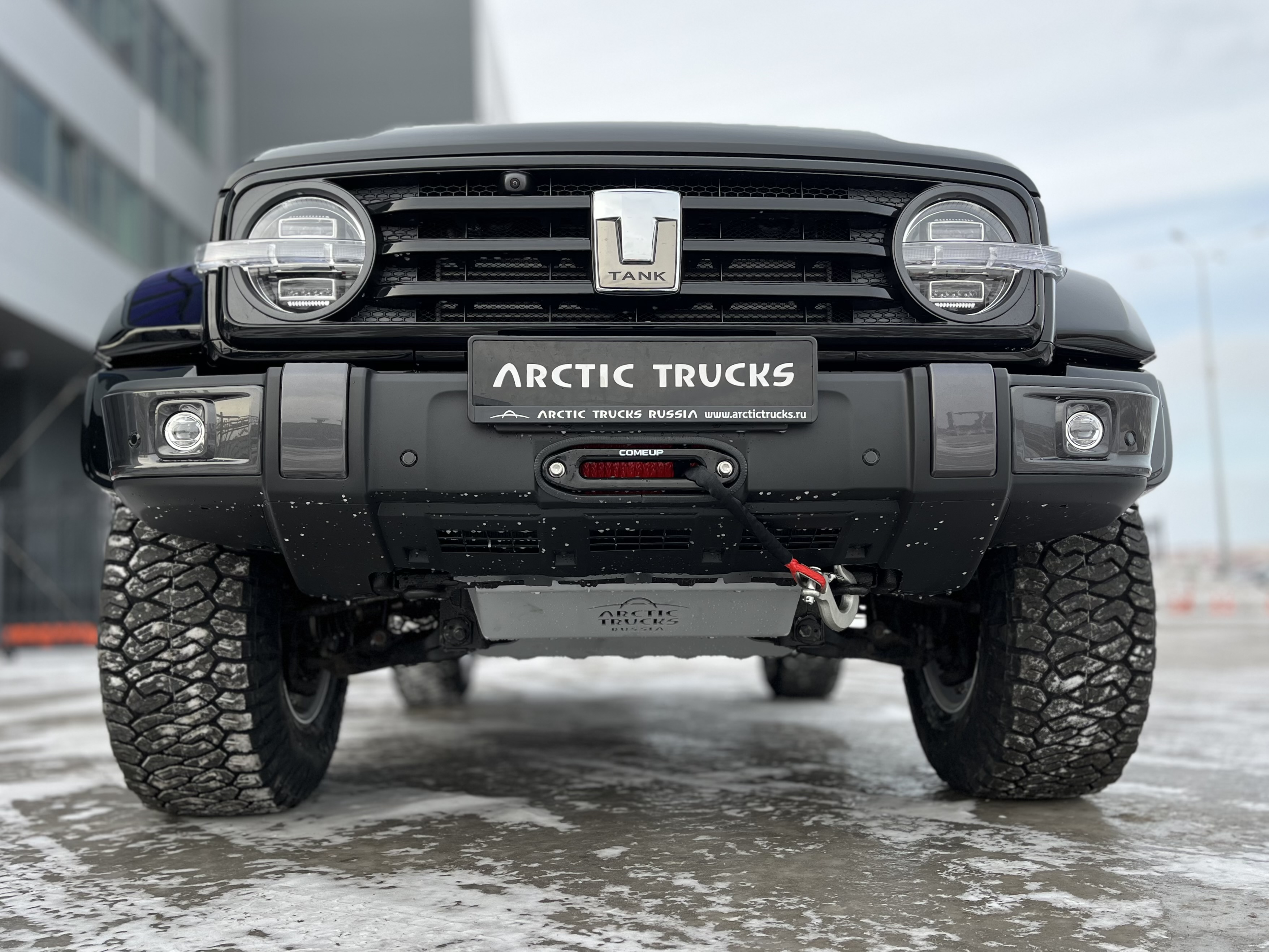 Защита КПП TANK 300/TANK 500 (2021-) AL 6 мм