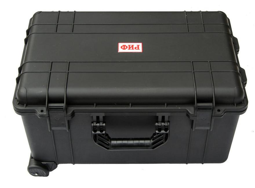 Кейс защитный ударопрочный РИФ 625х420х340 мм на колесах с телескопической ручко
