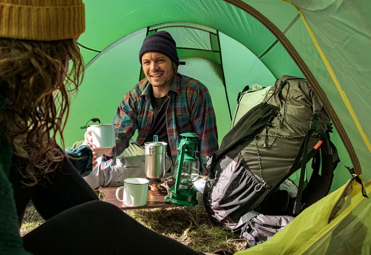 Палатка Naturehike Opalus Si 3-местная, алюминиевый каркас, зеленая