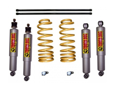 Лифт-комплект усиленной подвески Tough Dog для Toyota Land Cruiser 100 Бензин, легкая нагрузка до 300 кг к ПСМ, лифт 25 мм