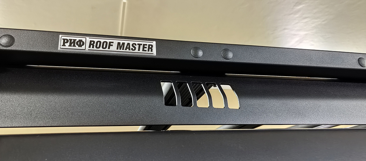 Багажник экспедиционный (платформа) алюминиевый РИФ 1300x2080 мм для Haval H9 2024+ (с крепежом)