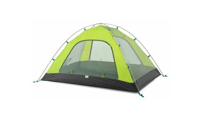 Палатка Naturehike P-Series 2-местная, алюминиевый каркас, салатовая