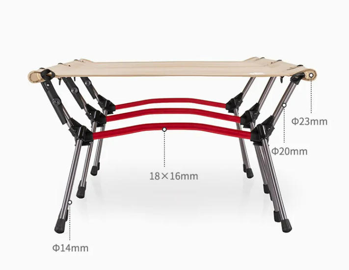 Раскладушка Naturehike XJC04 190х65х38 см, до 150 кг, зеленая