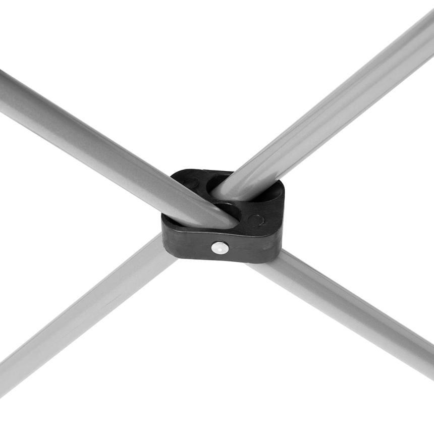 Кресло NISUS складное, до 100 кг., серое