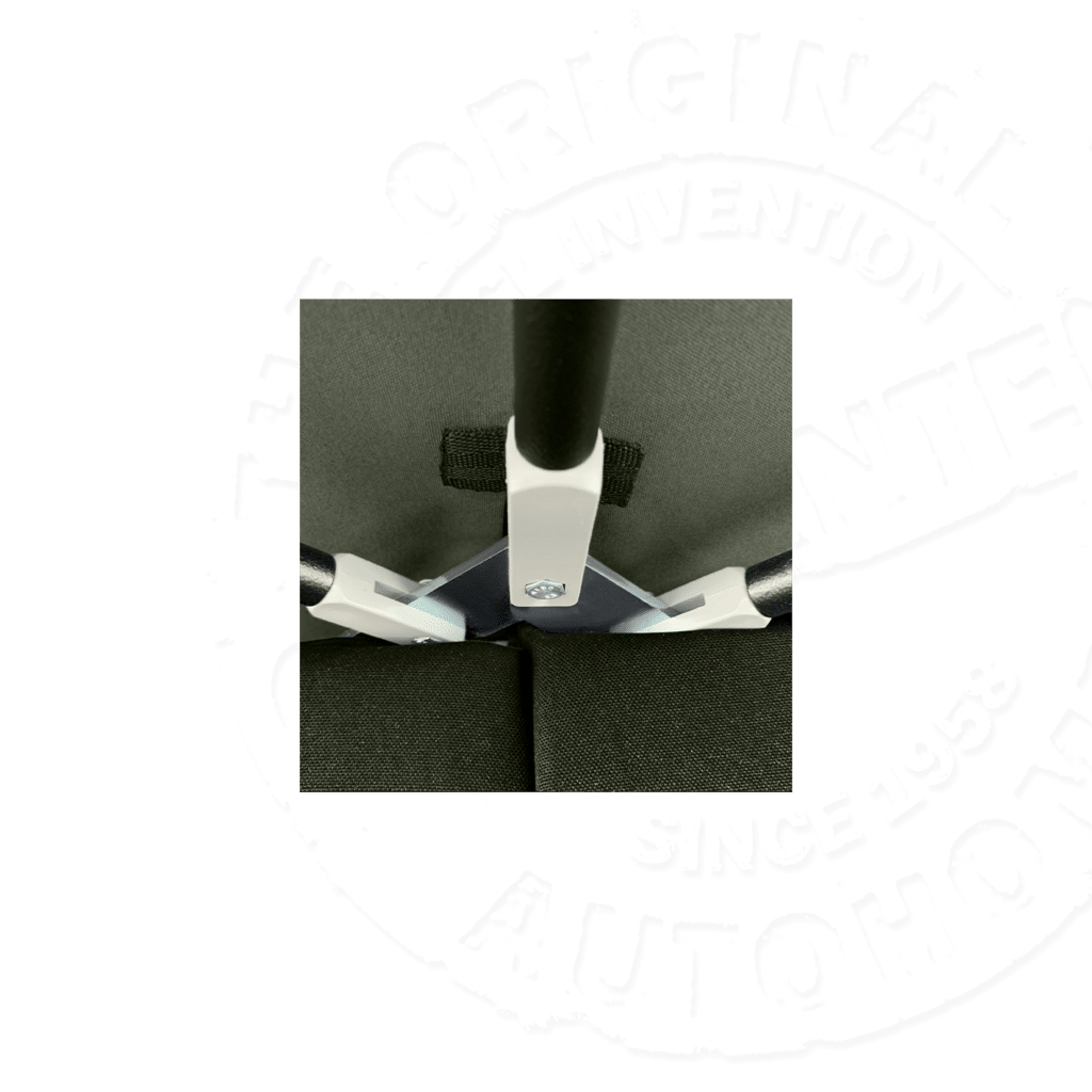 Палатка на крышу автомобиля AUTOHOME OVERZONE SMALL STANDARD, тент песочный, лестница 220 мм