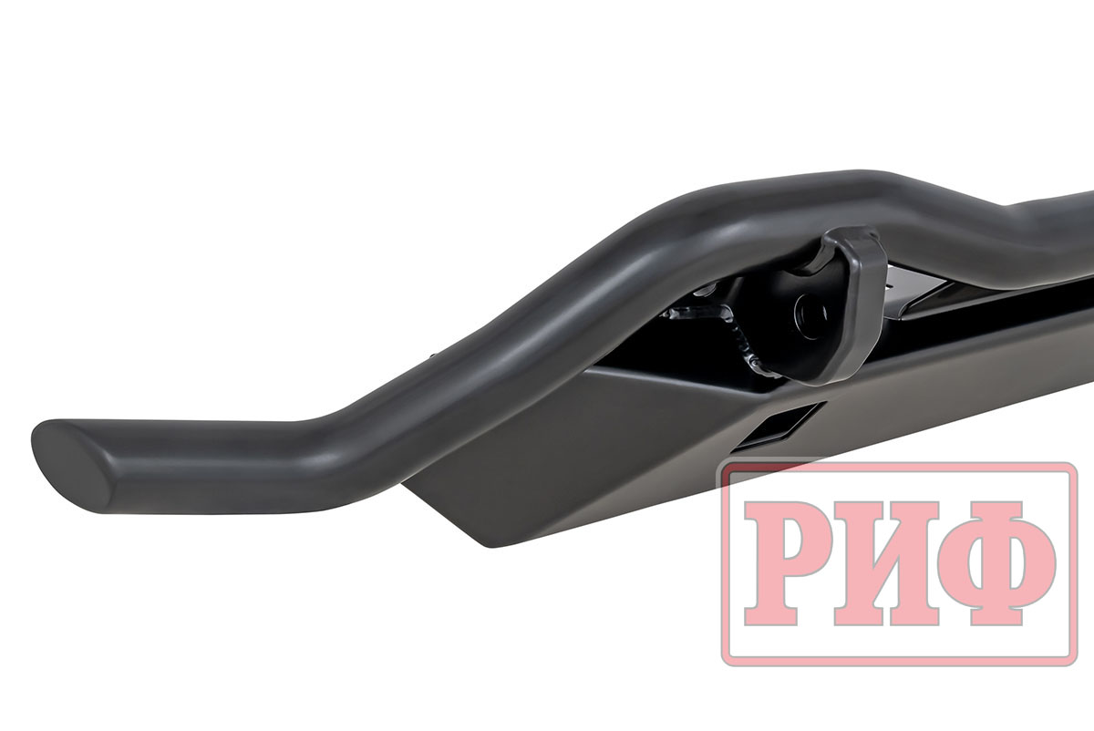 Бампер РИФ силовой передний/защита штатного бампера Lada Niva Travel с защитой радиатора