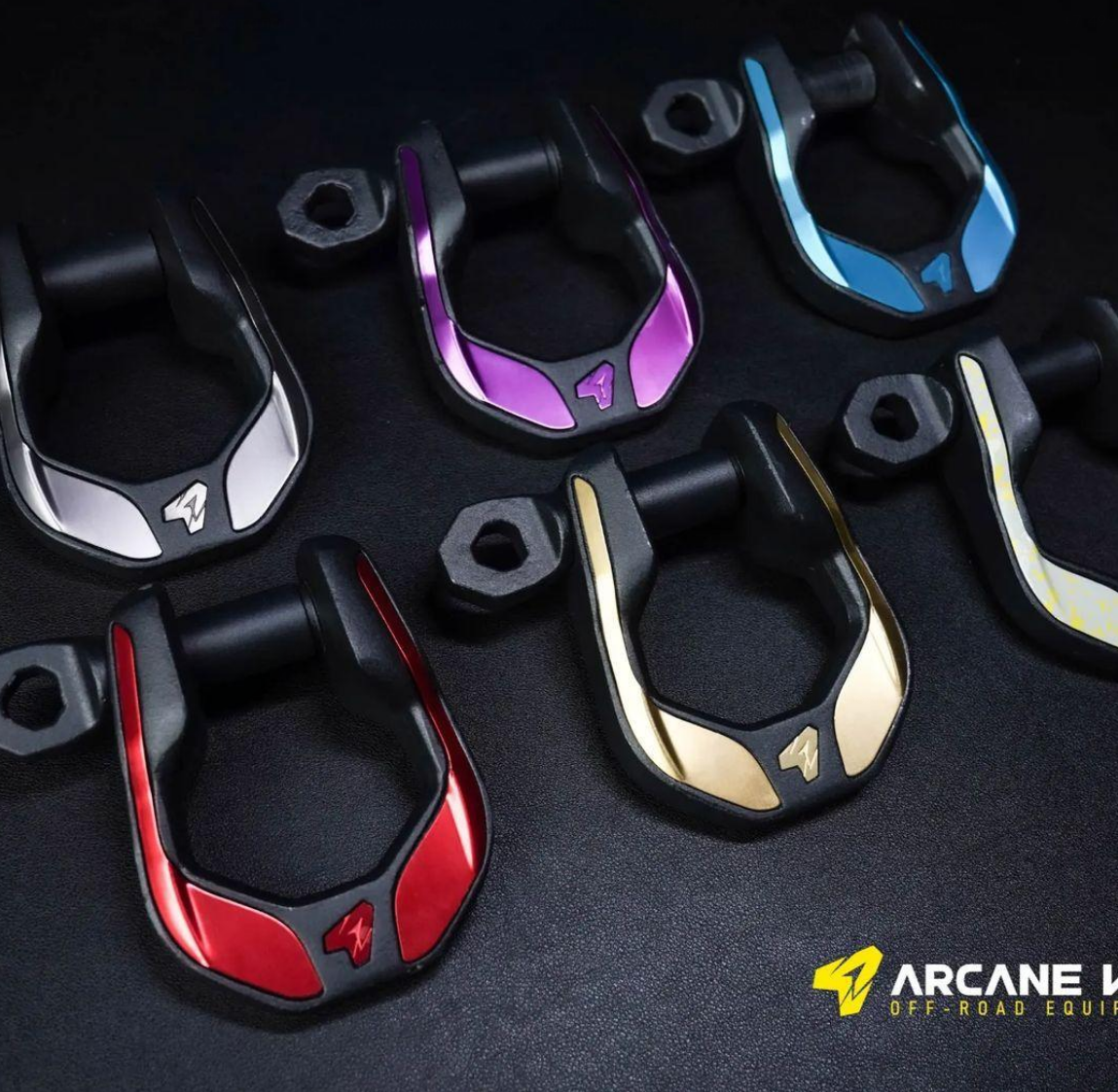 Шакл для буксировки Arcane Warrior DOMINATOR Lord's Buckle, голубой