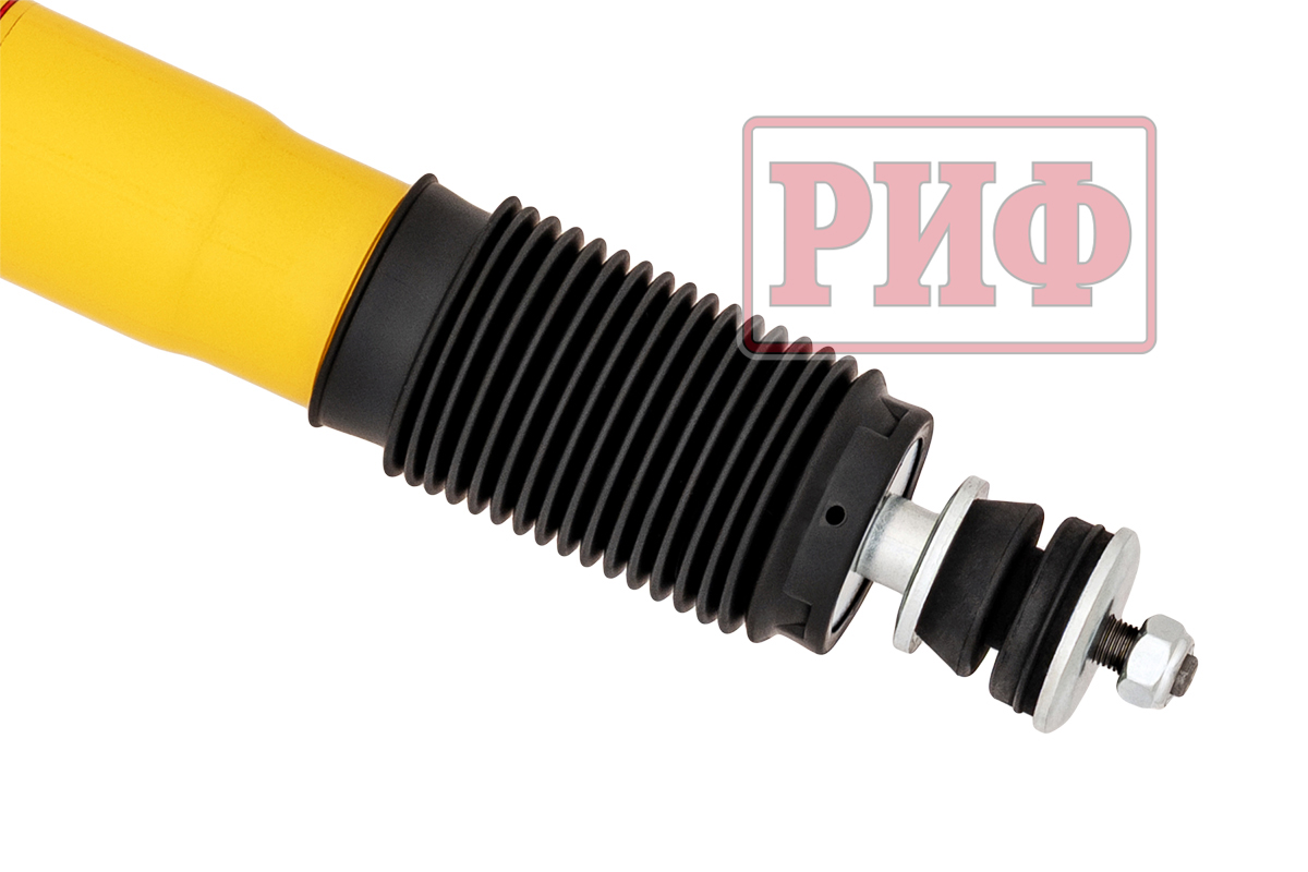 Амортизатор усиленный РИФ передний GWM TANK 400/500, FOTON Tunland V9 штатный и лифт 0-40 мм