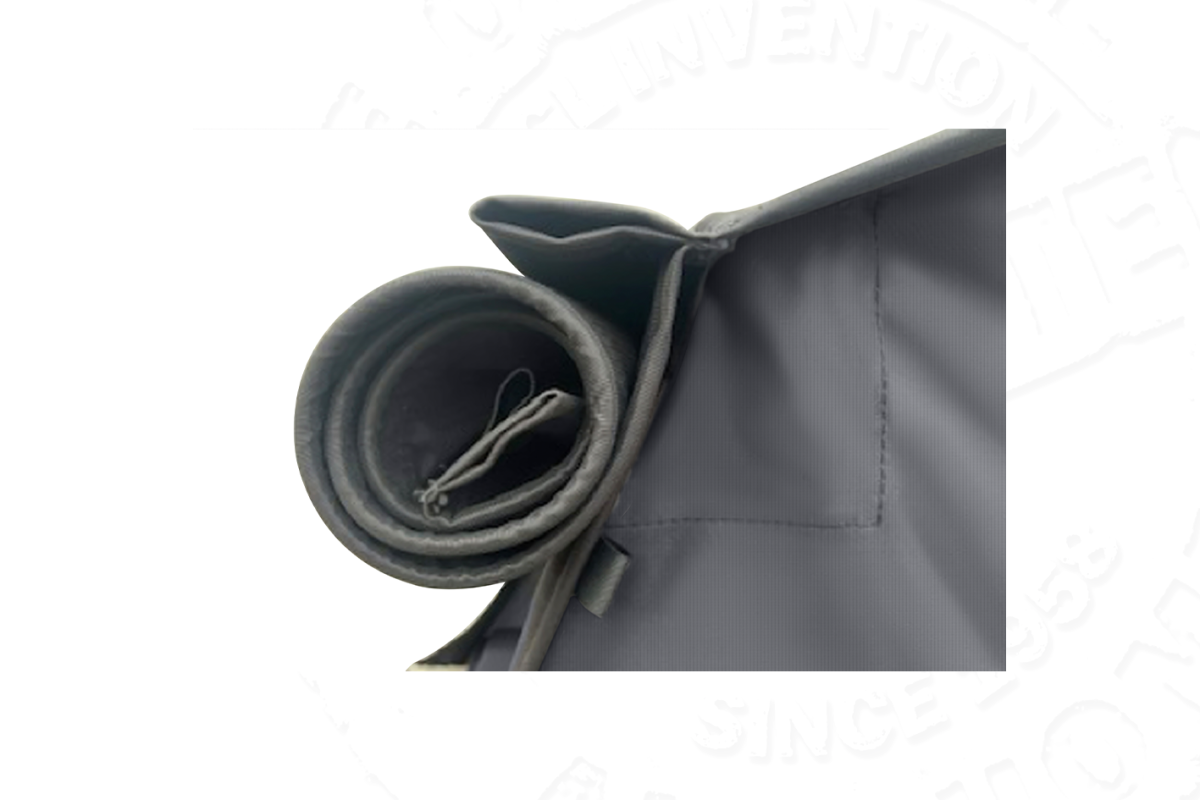 Палатка на крышу автомобиля AUTOHOME OVERLAND LARGE, тент карбон, лестница 220 мм