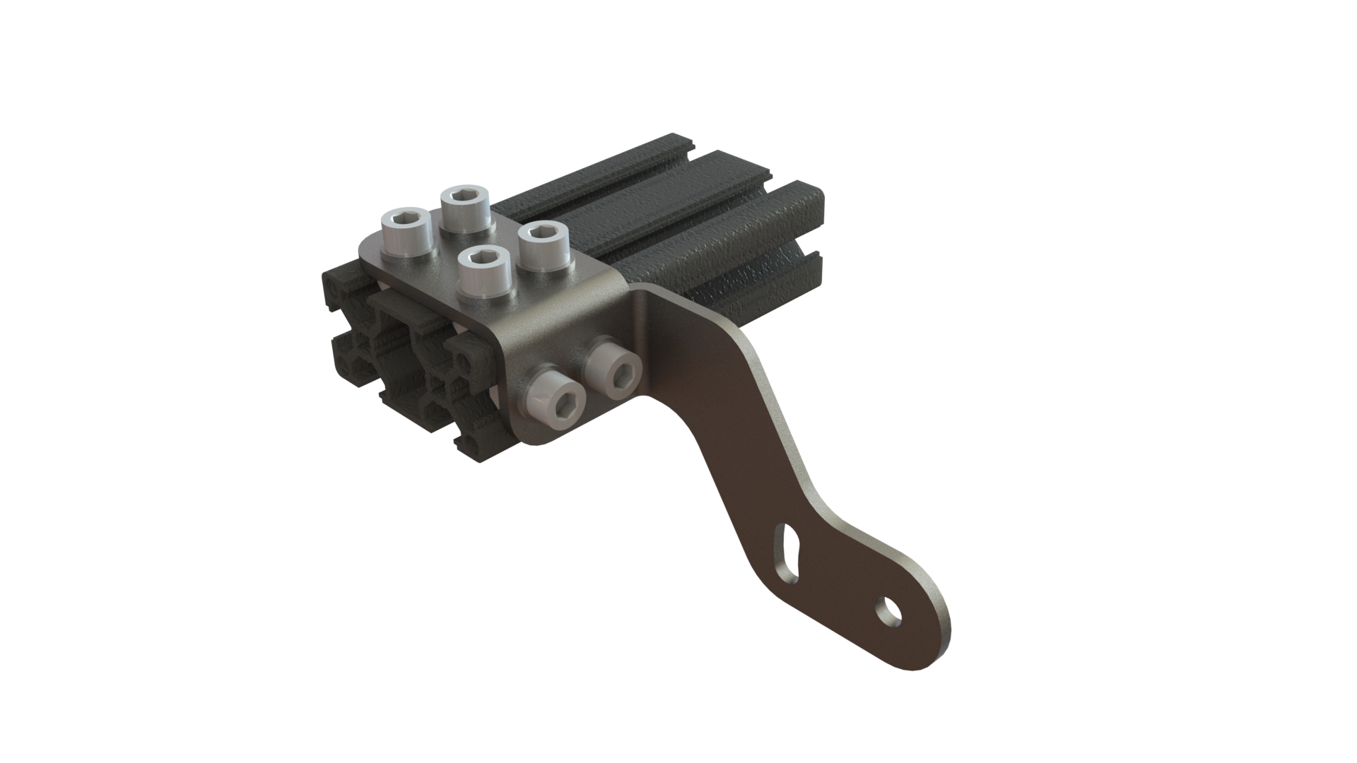 Кронштейн крепления оптики N-серии на багажник STC