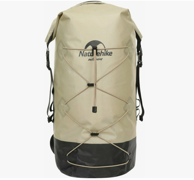 Рюкзак туристический Naturehike 40 л, ПВХ, хаки