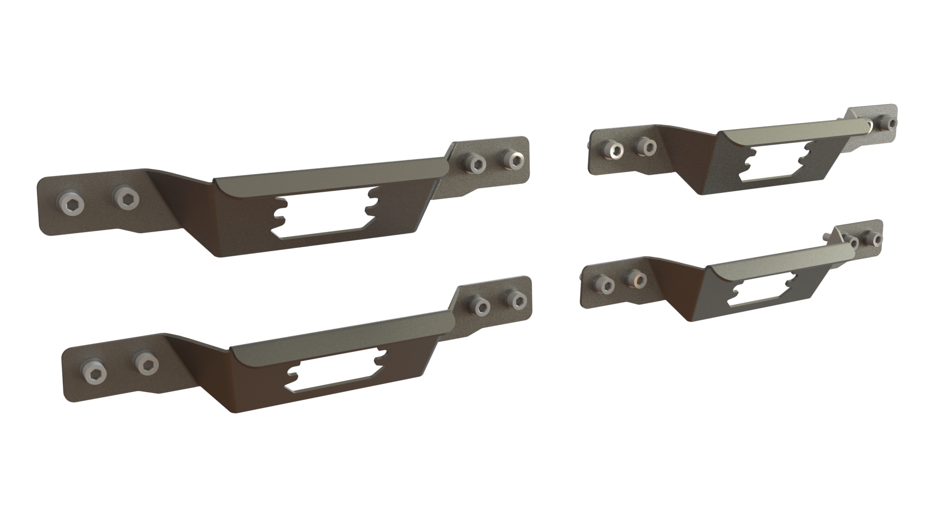 Кронштейн крепления рабочего света багажник (ручка) 4 шт