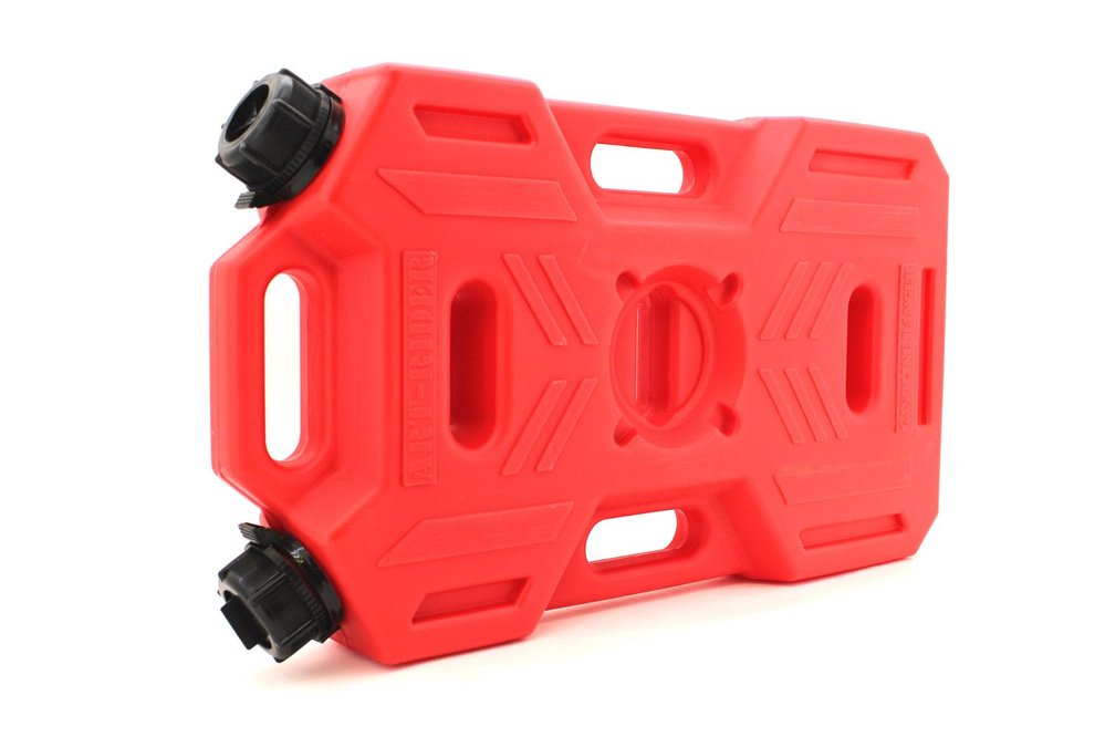 Канистра экспедиционная ART-RIDER 10 л. две горловины (Красная)