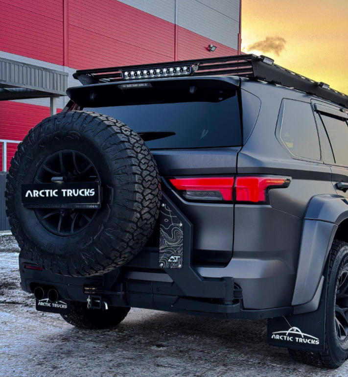 Кронштейн крепления запаснго колеса (калитка) для Toyota  SEQUOIA