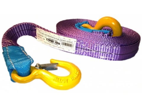 Стропа буксировочная 5т 5м (крюк-крюк)