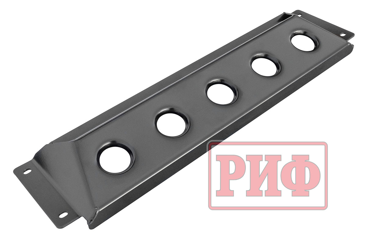 Защита радиатора под бампер РИФ для ГАЗ Соболь