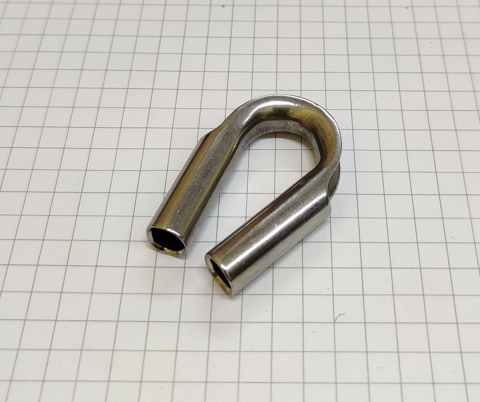 Коуш для троса диаметр 4-5 мм