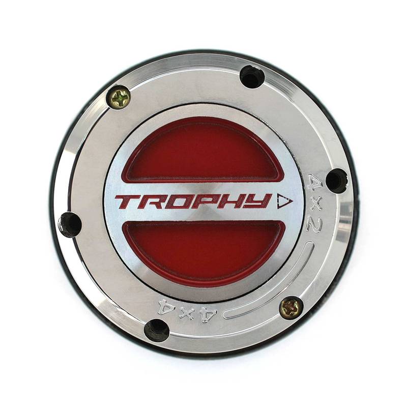 Колесные хабы, механические, для УАЗ (серия Trophy) красные