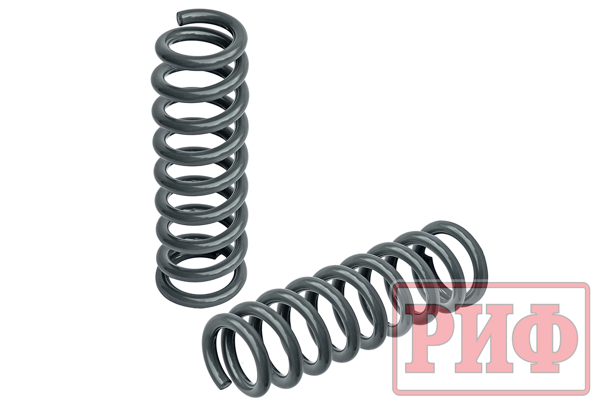 Пружины РИФ передние Toyota Land Cruiser Prado 90/95 нагрузка +100 кг, лифт 2