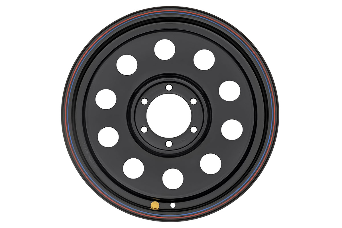 Диск усиленный стальной черный 6x139,7 7,5xR17 d110 ET+25