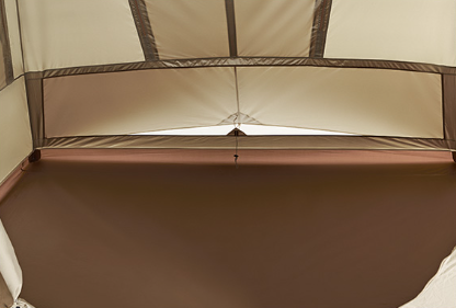 Палатка Naturehike Village 17, 4-местная, автоматическая, алюминиевый каркас, коричневая