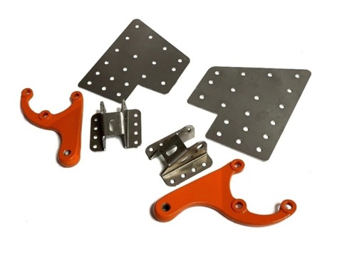 Система крепления амортизаторов в арку Карела-Нива К-3 на ниву дорестайл 2121-21214