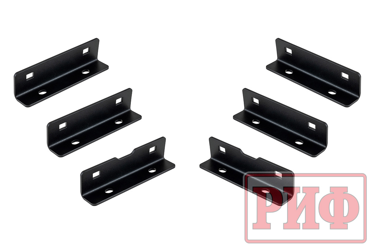 Багажник экспедиционный (платформа) алюминиевый РИФ 1250x2080 мм для Toyota Land Cruiser 100/105 (с крепежом)