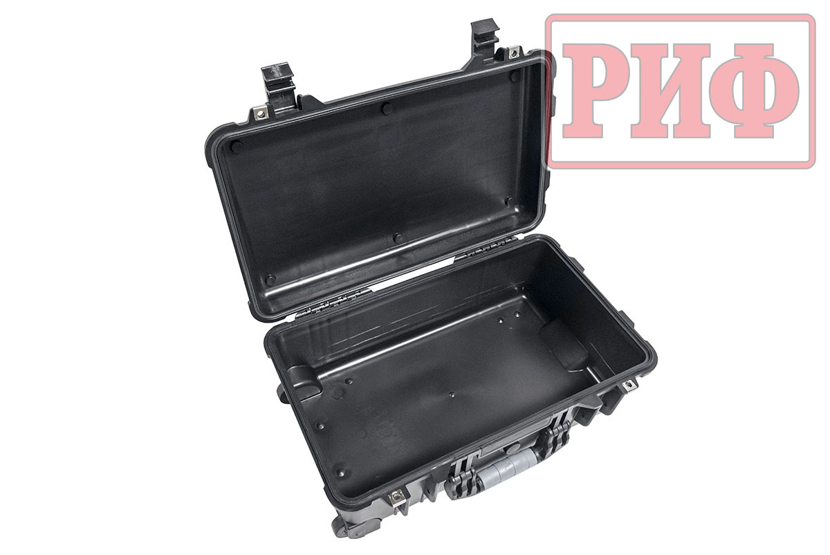 Кейс защитный ударопрочный РИФ 559х351х229 мм на колесах с телескопической ручкой IP55