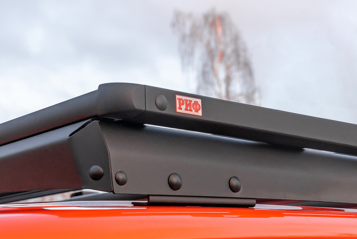 Багажник экспедиционный (платформа) алюминиевый РИФ 1350x2080 мм для TANK 300 (с крепежом)