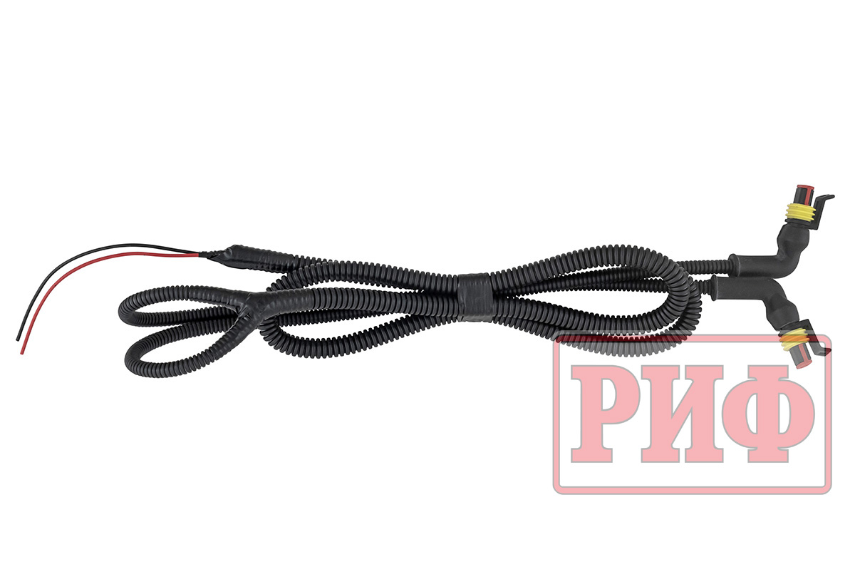 Бампер РИФ силовой задний Changan Hunter Plus с квадратом под фаркоп и фонарями