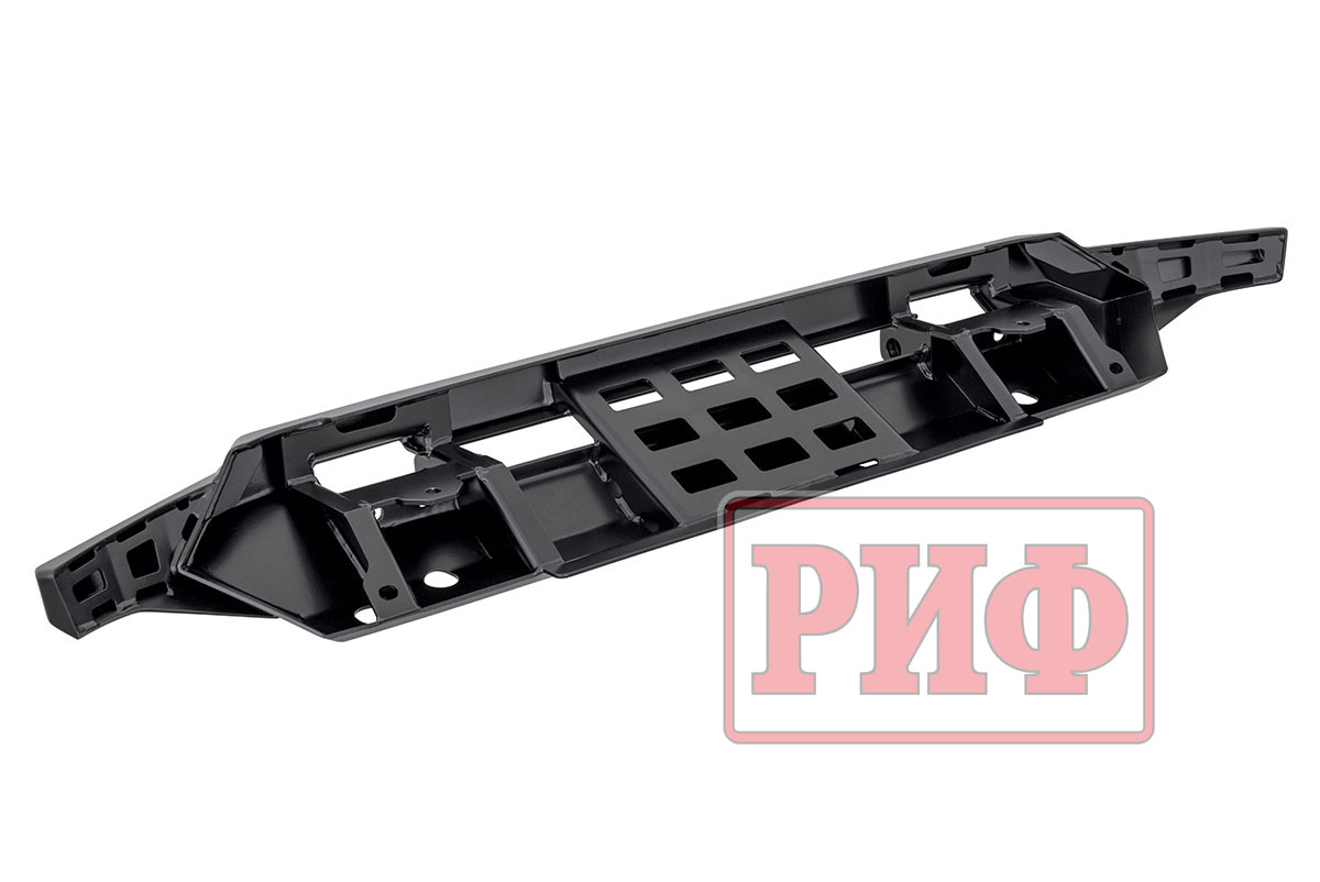 Бампер РИФ силовой передний/защита штатного бампера Mitsubishi Pajero Sport 2021+