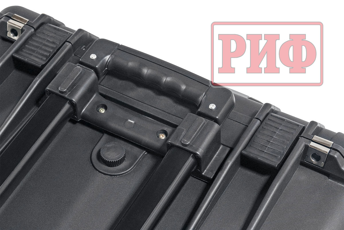 Кейс защитный ударопрочный РИФ 500х305х457 мм на колесах с телескопической ручкой IP55