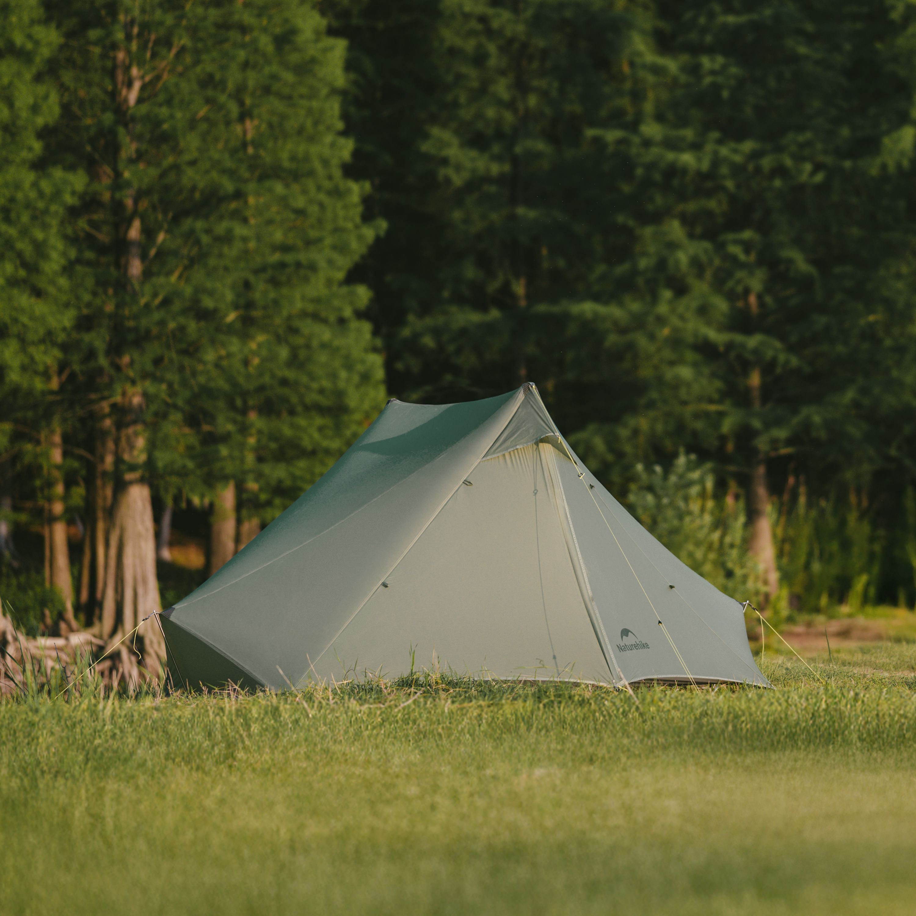 Палатка Naturehike Lingfeng UL 2-местная, зеленая
