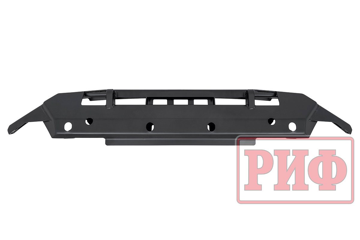 Бампер РИФ силовой передний/защита штатного бампера Mitsubishi Pajero Sport 2021+