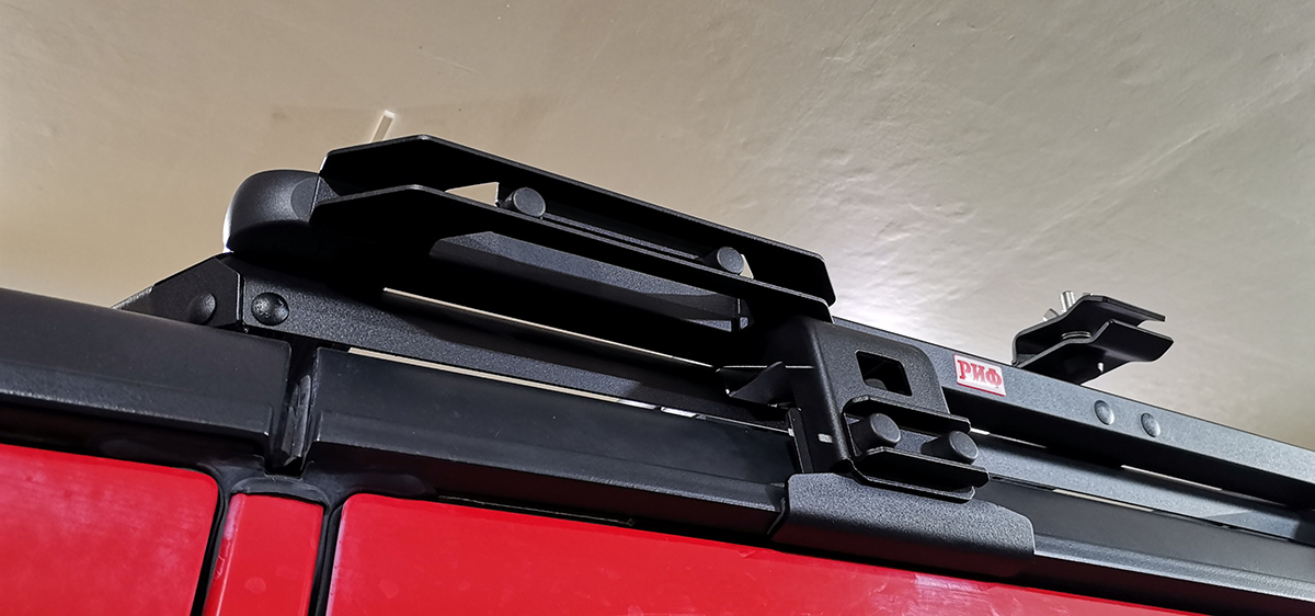 Ручки к алюминиевому багажнику (платформе) РИФ (к-т 2 шт.)