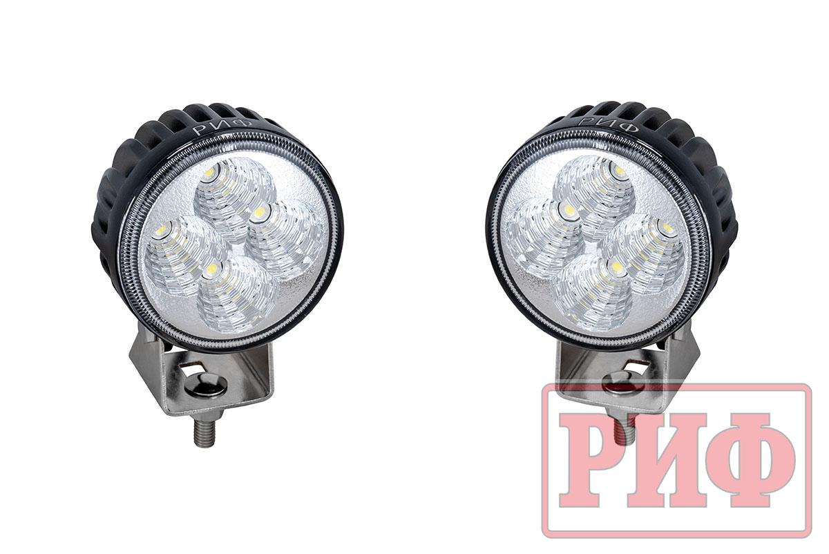 Бампер РИФ передний Toyota LC105 с доп. фарами без кенгурина