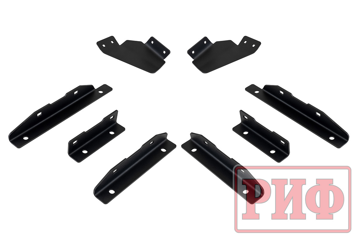 Багажник экспедиционный (платформа) алюминиевый РИФ 1300x2080 мм для Haval H9 2024+ (с крепежом)