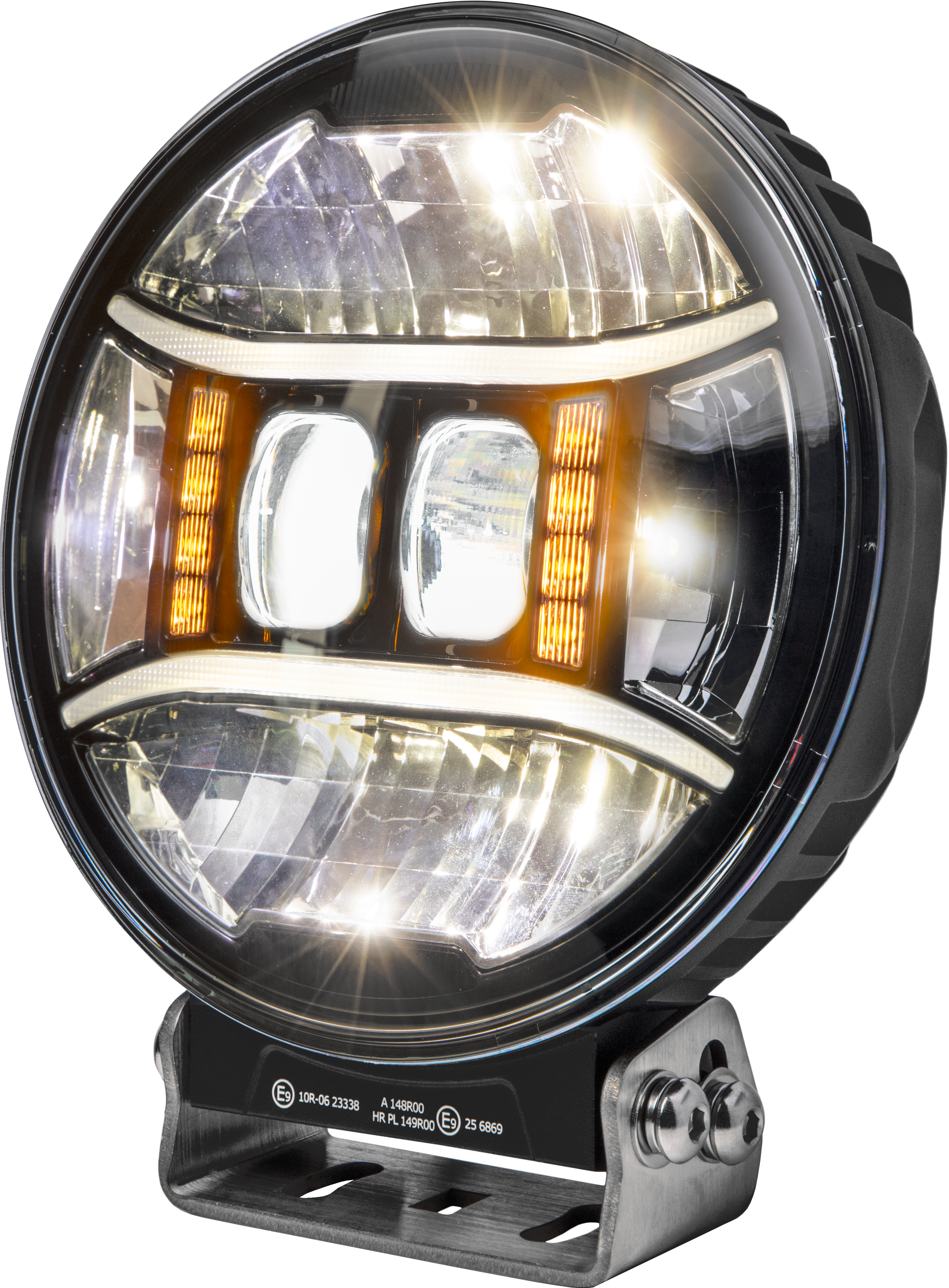 Светодиодная фара 7, 10-30 В, 30+40+5.6 Вт, Дальний+Ближний+Ходовые огни