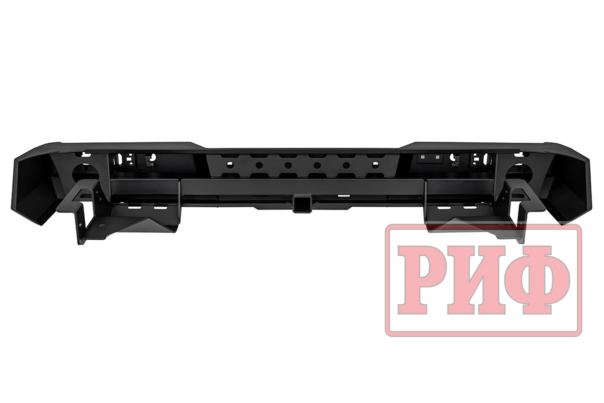 Бампер РИФ силовой задний Changan Hunter Plus с квадратом под фаркоп и фонарями