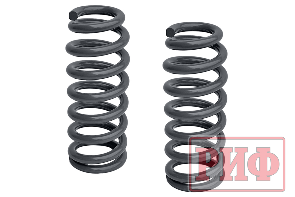 Пружины РИФ передние Mitsubishi Pajero NM-NW (с 2000 г.в.) нагрузка 50-100 кг, лифт 40мм