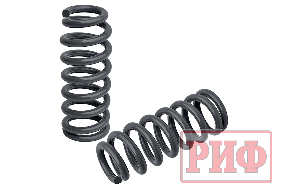 Пружины РИФ передние Mitsubishi Pajero NM-NW (с 2000 г.в.) нагрузка 50-100 кг, лифт 40мм