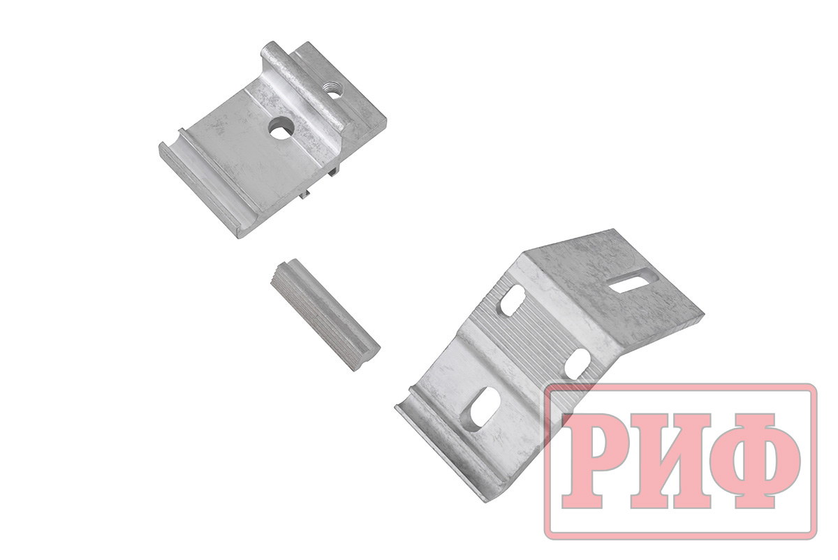 Крышка кузова РИФ для Mitsubishi L200 2024+, роллета раздвижная, алюминиевая, черная 1550x1533 мм