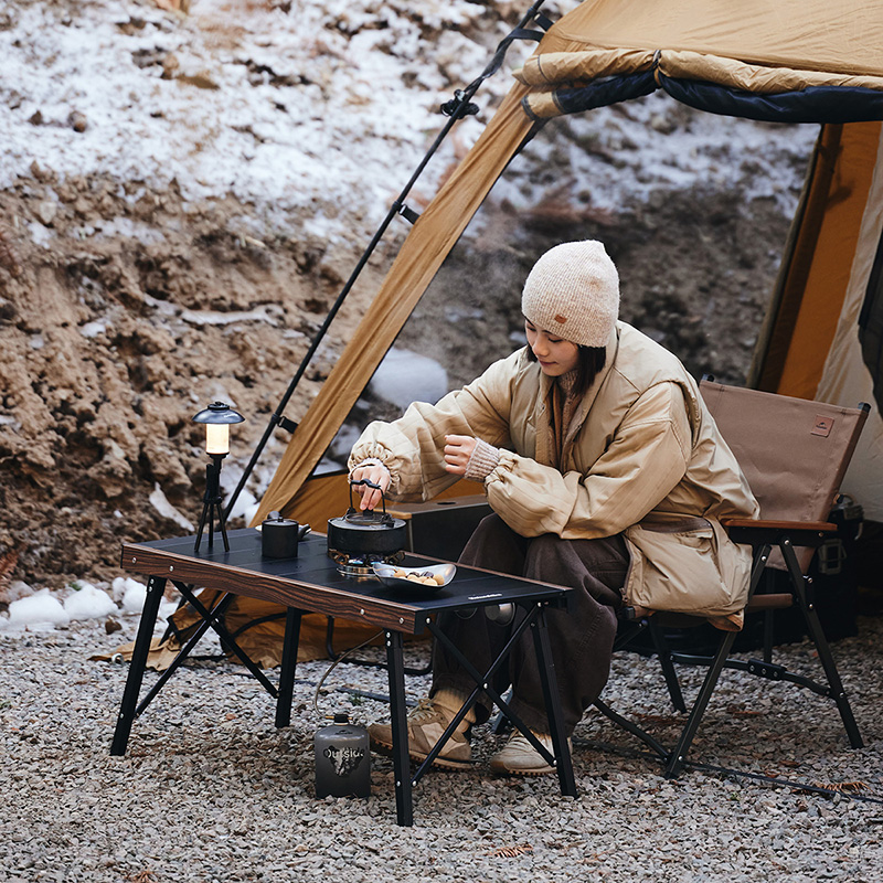 Стол туристический Naturehike IGT складной, 86х43х42 см, черный
