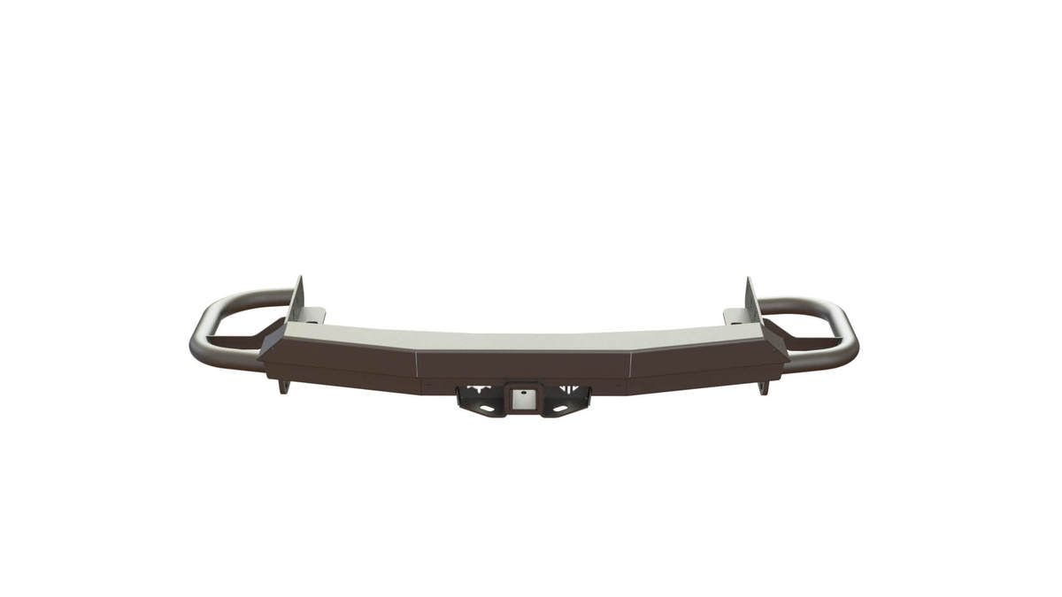 Бампер задний Mitsubishi Pajero Sport 2008-2015 (Облегченный)