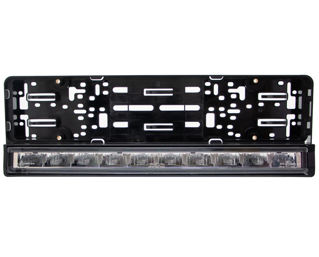 Фара рамка ближнего света с дхо белым/желтым с проводкой 100W